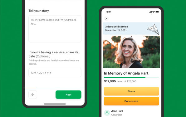 How GoFundMe’s new pages take a sensitive approach to grief