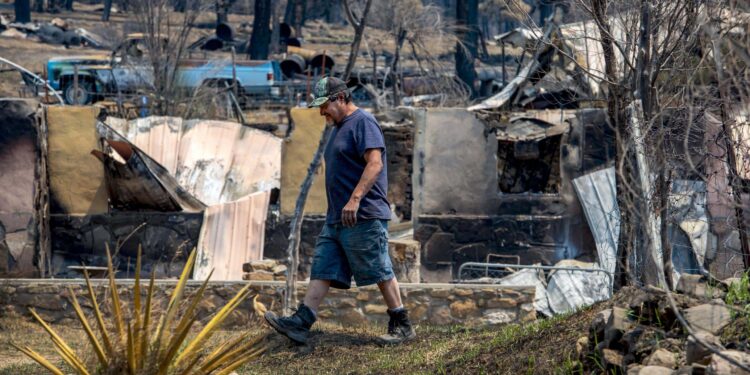 Uninsured homes leave New Mexicans vulnerable in areas hit by wildfires