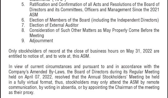 Beneficial Life Insurance Company, Inc. to conduct annual stockholders’ meeting through remote communication on June 30