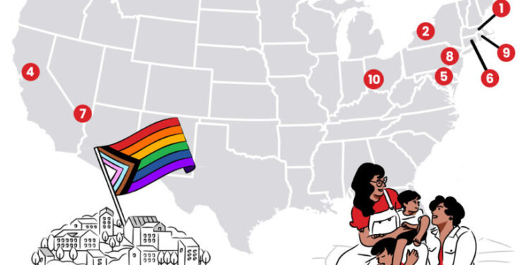 The Most Affordable, LGBTQ-Friendly Places To Live